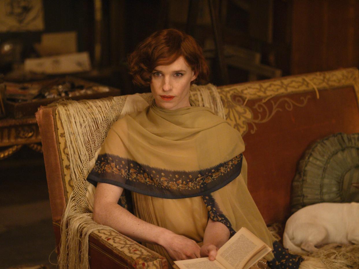 Eddie Redmayne in ‘The Danish Girl' (Universal Studios)