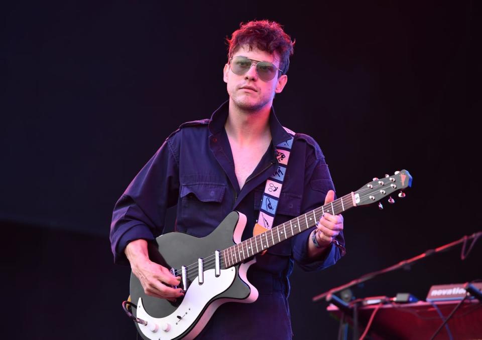 VanWyngarden of MGMT performs during the 2017 Panorama Music Festival at Randall's Island in New York City (Getty)