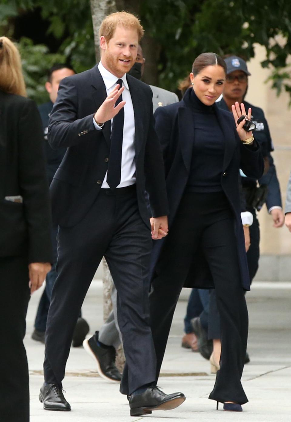 <p>Prince Harry and Meghan Markle kick off their New York City visit on Sept. 22 with a trip to One World Observatory at the World Trade Center.</p>