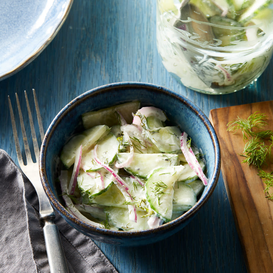 Creamy Cucumber Salad