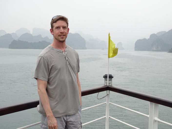 Michael Froede in Vietnam in 2014. 