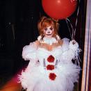 <p>We have to say that Demi Lovato makes a great (and terrifying) Pennywise from the movie <em><a href="https://www.amazon.com/Jaeden-Lieberher/dp/B0756VMDV5?tag=syn-yahoo-20&ascsubtag=%5Bartid%7C10055.g.23653854%5Bsrc%7Cyahoo-us" rel="nofollow noopener" target="_blank" data-ylk="slk:It;elm:context_link;itc:0;sec:content-canvas" class="link ">It</a></em>. Don't forget the red balloon, of course!</p>