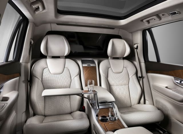 Inside the Volvo XC90 Excellence