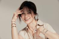 Song Hye-kyo models Bee My Love collection. (PHOTO: Chaumet)