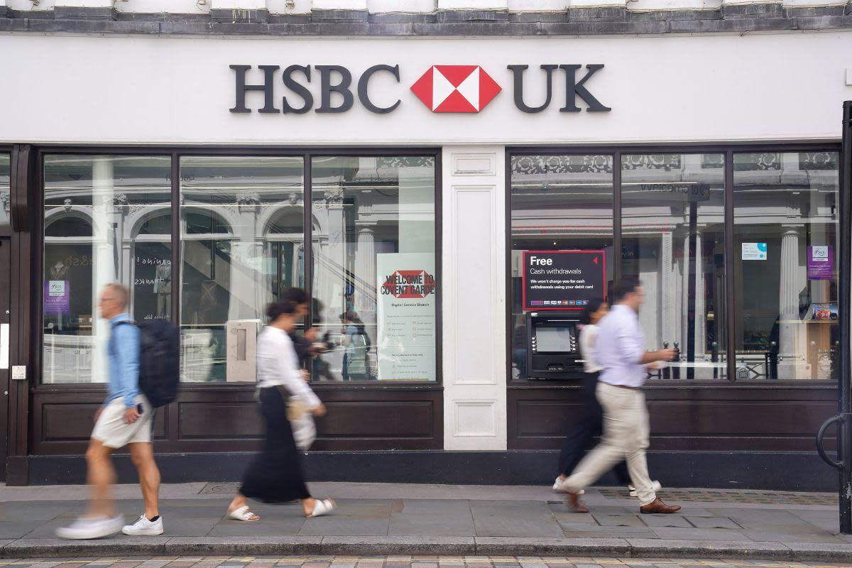 Is your HSBC app working yet? <i>(Image: Lucy North/PA)</i>