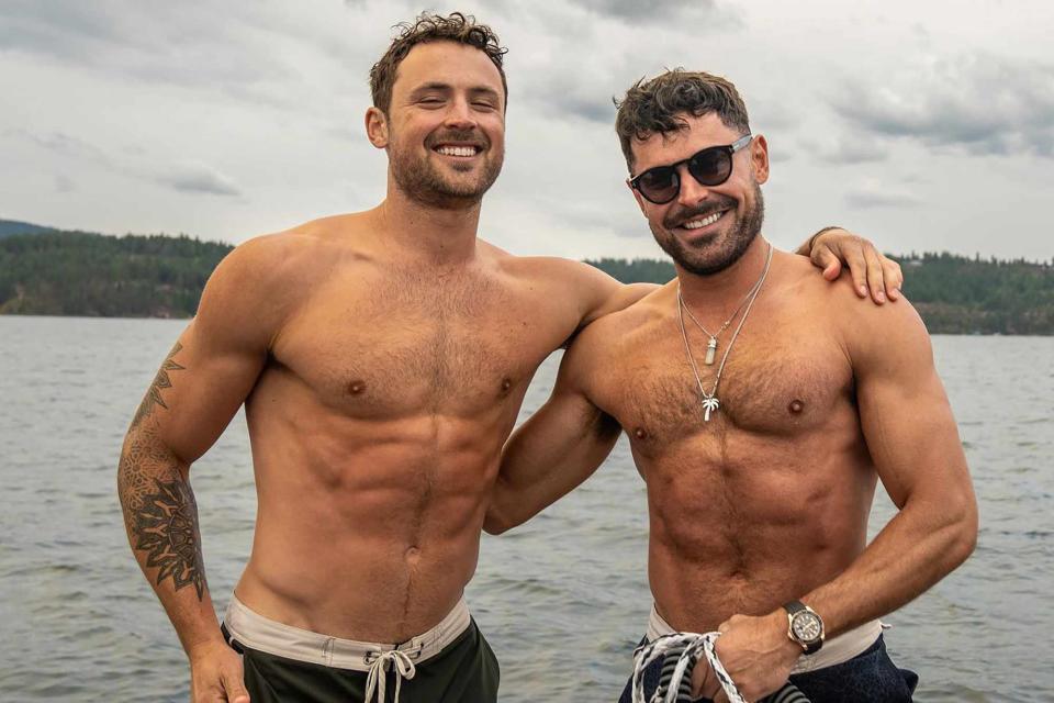 <p>Zac Efron/Instagram</p> Dylan Efron (left) and Zac Efron