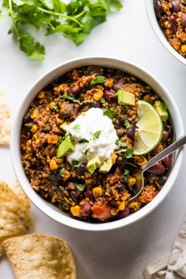 Quinoa Black Bean Chili