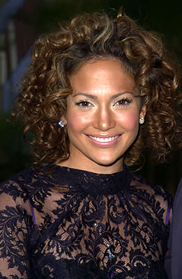 Jennifer Lopez at the Hollywood premiere of Warner Brothers' Angel Eyes