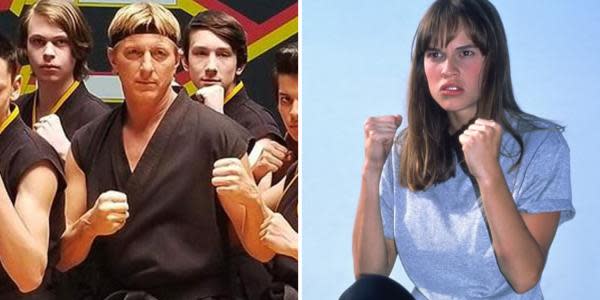 Cobra Kai: Hilary Swank podría haberse reunido con los creadores de la serie para regresar como Julie Pierce