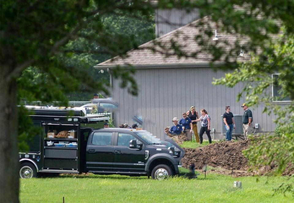 Independence Police confirmed human remains were found on a property in the 4000 block of Buckner Tarsney Rd., on Wednesday, July 14, in Grain Valley.