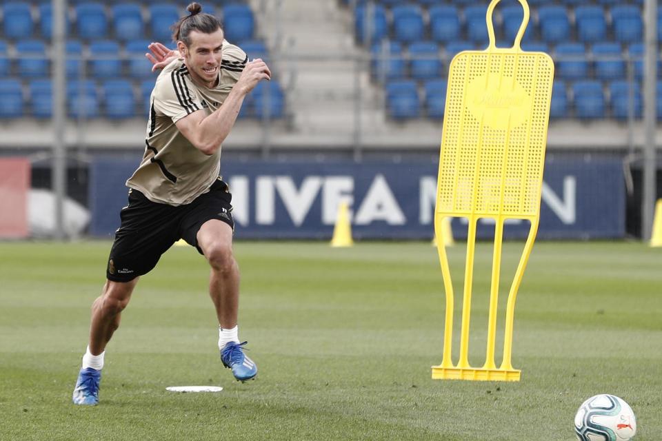 Bale has joined Madrid training ahead of a La Liga return (Getty Images)