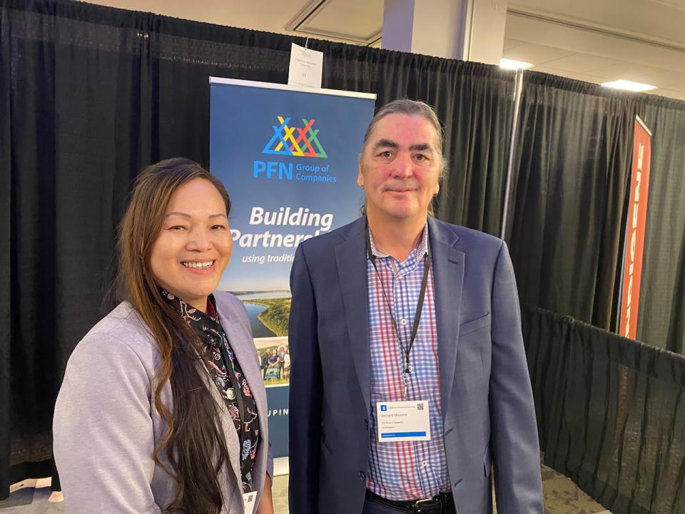 Pasqua First Nation Group of Companies executive assistant Roberta Soo-Oyewaste and CEO Richard Missens said Tuesday's conference in Saskatoon is a great showcase of Indigenous businesses like theirs.