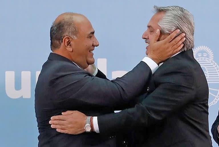 Juan Manzur y Alberto Fernández