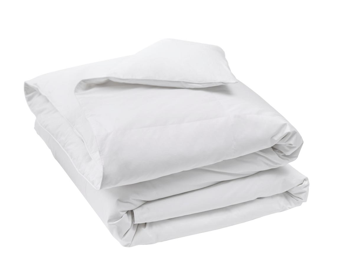 Exclusive Black Friday Savings Home Decorators Collection Medium Weight Down White Cotton Full/Queen Comforter