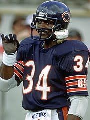 Walter Payton is the NFL's second-leading rusher. (Yahoo Sports)