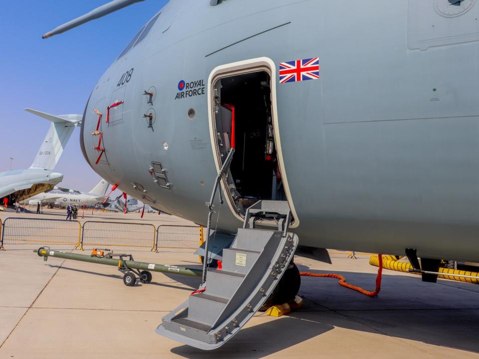 UK Royal Air Force Airbus A400 — Dubai Airshow 2021