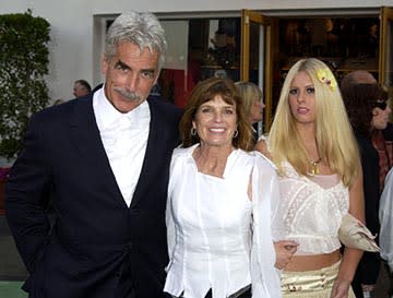 Sam Elliott and Katharine Towne with their daughter at the LA premiere of Universal's The Hulk