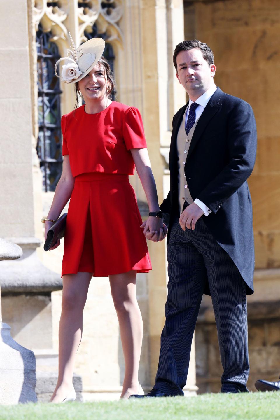 <h1 class="title">Rebecca Deacon and Gibraltarian Adam Priestley</h1> <cite class="credit">Photo: Getty Images</cite>