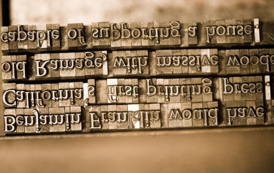 <span class="caption">The arrival of the printing press changed the value of a book.</span> <span class="attribution"><a class="link " href="https://www.flickr.com/photos/thomashawk/172495285/in/photolist-gf5QD-a4NSNT-9FouSy-bXa8uS-dpHzex-kuXPS6-4M3Rft-a31HYv-aigYFd-eDxQL6-fdaMBP-47TLJP-dTrnwK-cVuNxh-do5vAx-fKdEge-dsuGRq-dfT8Xx-unttkF-jQijKd-49Kjo7-81JzpW-dmCBA5-47TM6c-iD74WS-mjZZUa-9edpnc-ksdAbM-9egoDj-dKtBR5-fJVcs1-9VPpRB-9egu3U-eh2w4s-9egkn1-ee5N2Q-9edioz-Ks3zR-aFtm4e-acSfCn-jtezvG-cYJ5BW-aey4N8-dWFqTq-e4XwrL-dmCbxp-deExRT-eokxpq-a8Eb9P-7KpoZ2" rel="nofollow noopener" target="_blank" data-ylk="slk:Thomas Hawk;elm:context_link;itc:0;sec:content-canvas">Thomas Hawk</a>, <a class="link " href="http://creativecommons.org/licenses/by-nc/4.0/" rel="nofollow noopener" target="_blank" data-ylk="slk:CC BY-NC;elm:context_link;itc:0;sec:content-canvas">CC BY-NC</a></span>