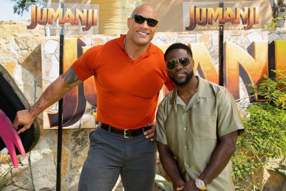 Dwayne Johnson and Kevin Hart | Victor Chavez/Getty Images