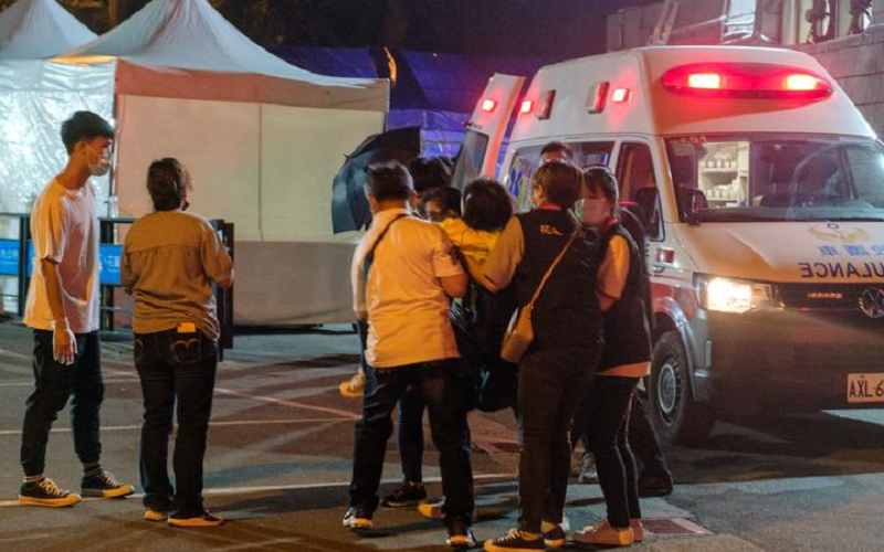 A Taiwanese man has been calling the country's ambulance service 39 times for the past year for a free ride home. ―  AFP pic