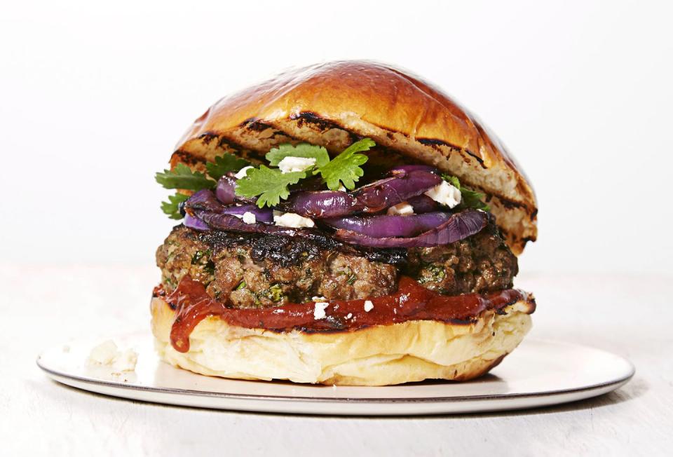 Mediterranean Spiced Burgers