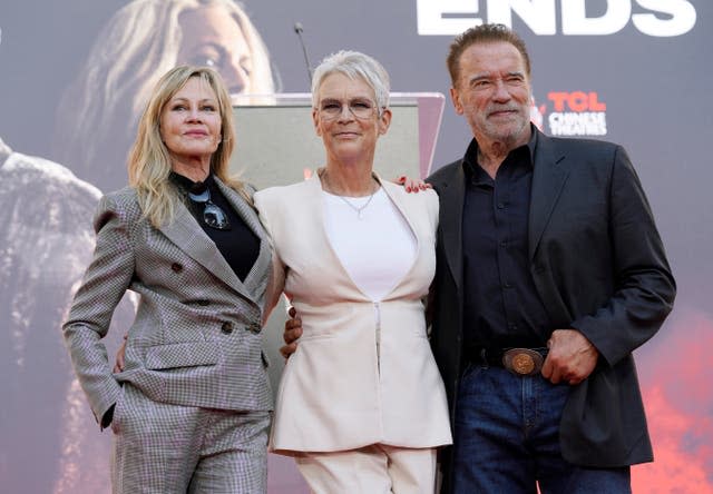 Jamie Lee Curtis Hand and Footprint Ceremony