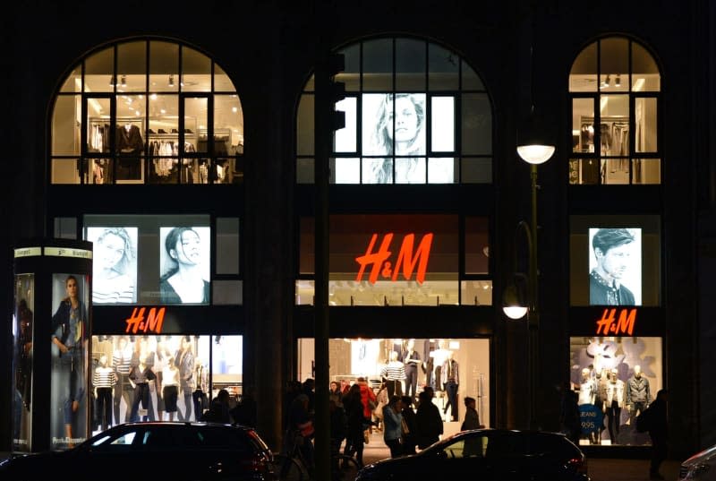 An H&M store in Berlin. Profit surged in the first quarter of 2024 compared to the same period of the previous year for Swedish clothing retailer Hennes & Mauritz AB or H&M Group, despite weak net sales, the company reported on Wednesday. Jens Kalaene/dpa-Zentralbild/dpa