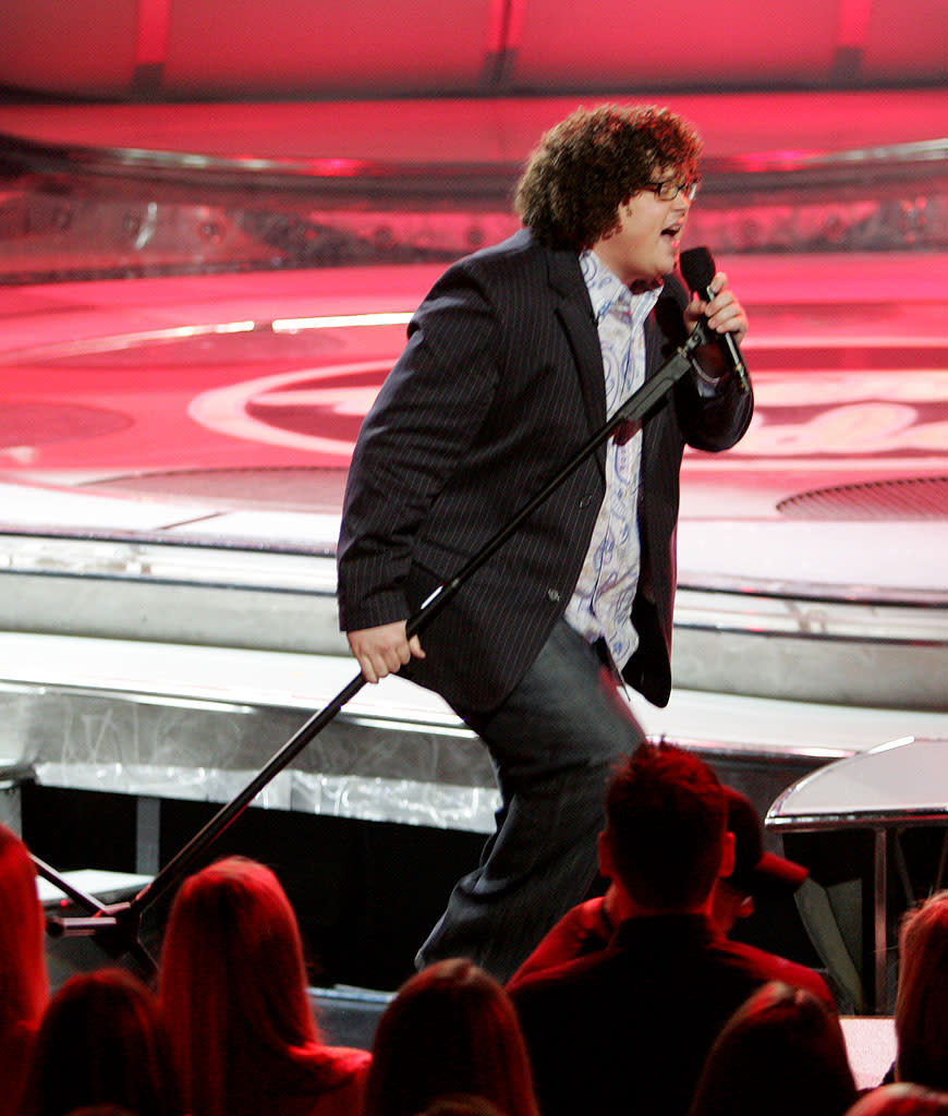 Chris Sligh performs as one of the top 11 contestants on the 6th season of American Idol.