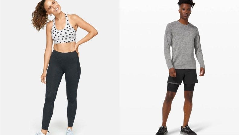 If you're looking for new clothes to sweat in, you have a few options.