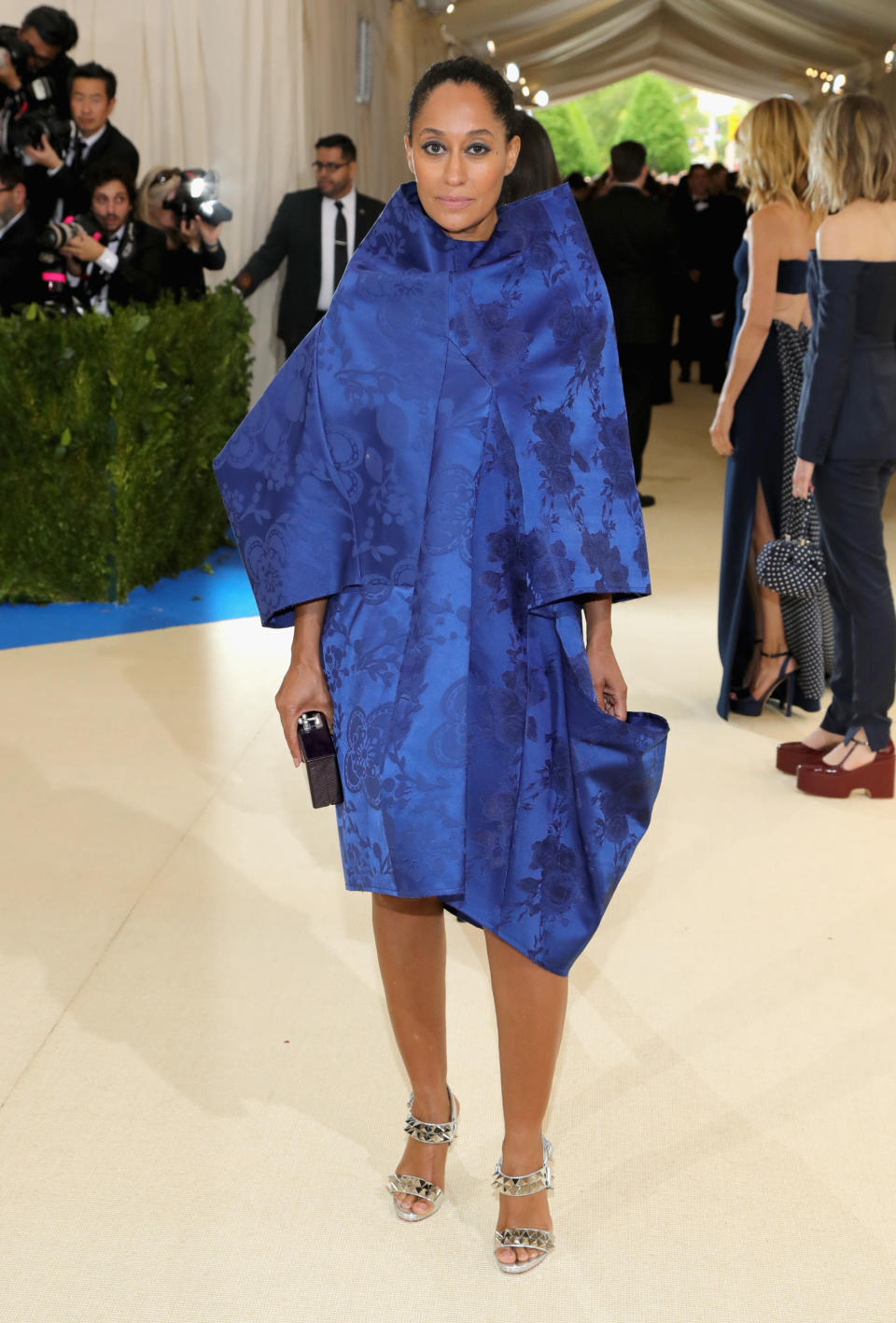 <p>Wearing Commes Des Garcons. <em>[Photo: Getty] </em> </p>