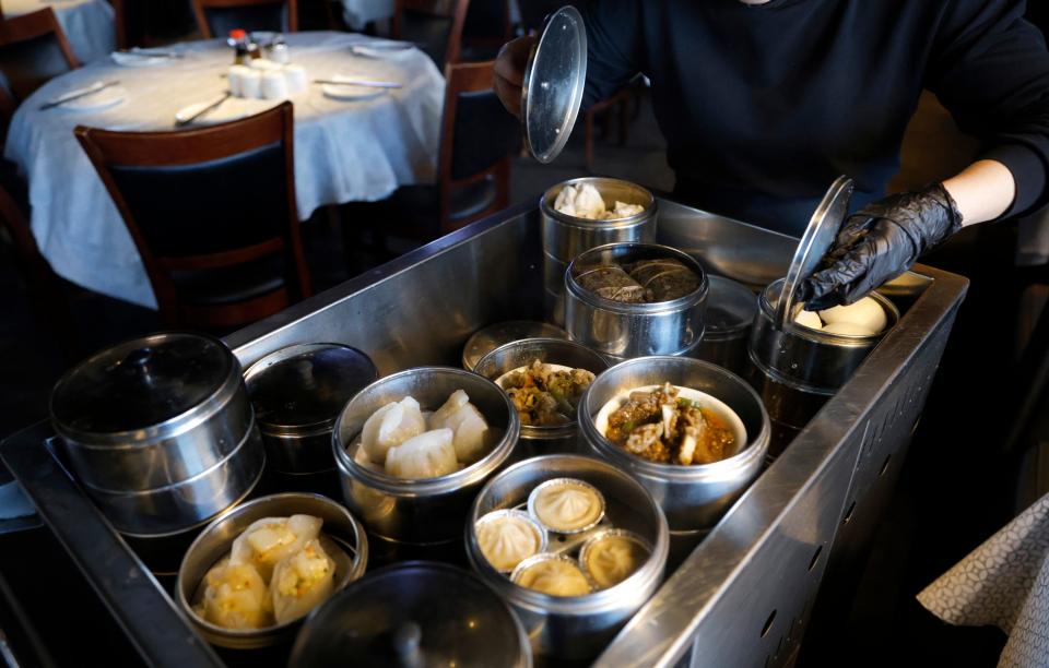 Dim Sum is prepared on Sept. 8 at the Golden Phoenix in Oklahoma City.