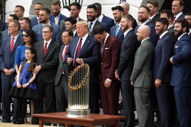 World champion Red Sox accept visit to White House 