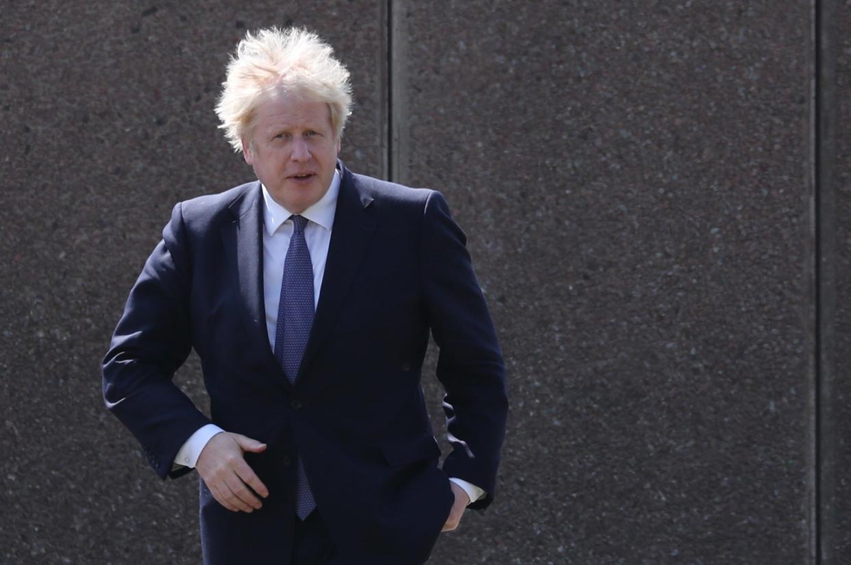 Boris Johnson visit to County Durham (PA Wire)