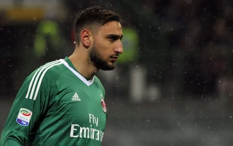 Gianluigi Donnarumma reduced to tears as AC Milan ultras unfurl banner demanding he 'get out' 