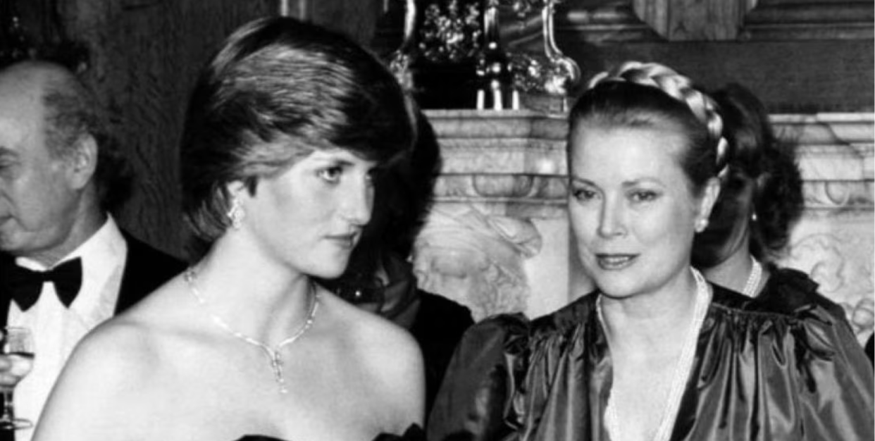 Así era la relación entre Lady Di y Grace Kelly, la famosa princesa de Mónaco

