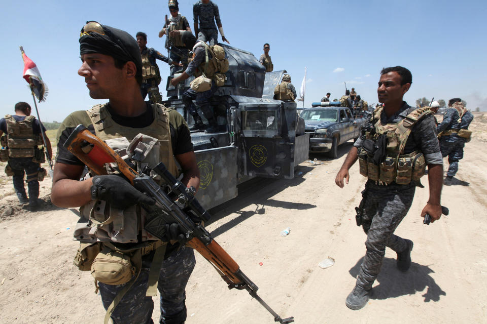 The battle for Fallujah, Iraq