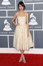 <b>Alexa Chung </b><br><br>The Brit model opted for a girly Valentino Red dress with a slick of red lipstick.