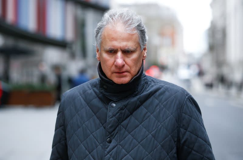 Former Barclays banker Tom Kalaris leaves the Old Bailey Central Criminal Court in London