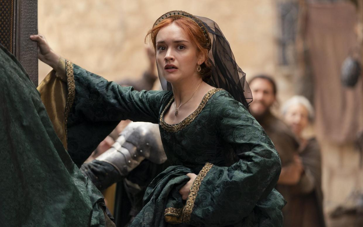 Doting mother, ruthless Queen: Olivia Cooke as Alicent Hightower