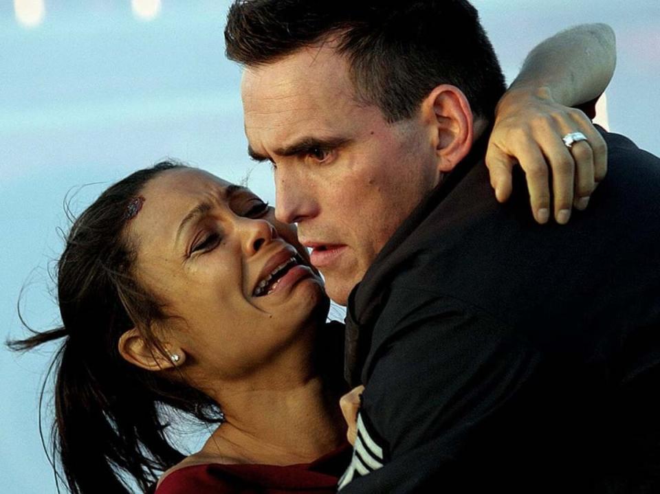 Thandie Newton and Matt Dillon in the Oscar-winning 'Crash' (Lionsgate)