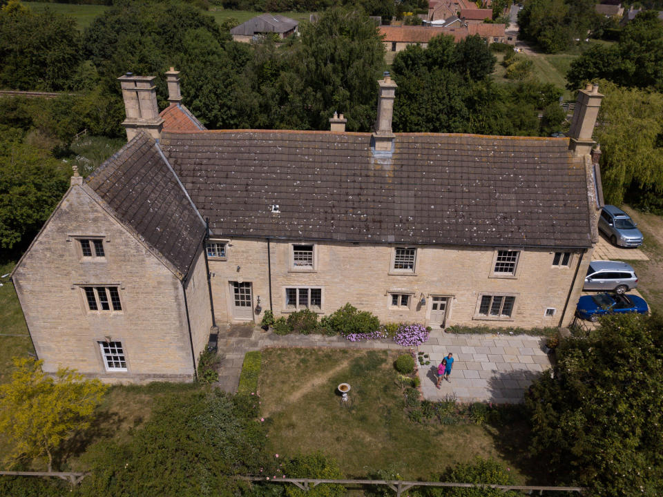 The Campbells bought the derelict property in 1999 and have restored it to its former glory. (SWNS)