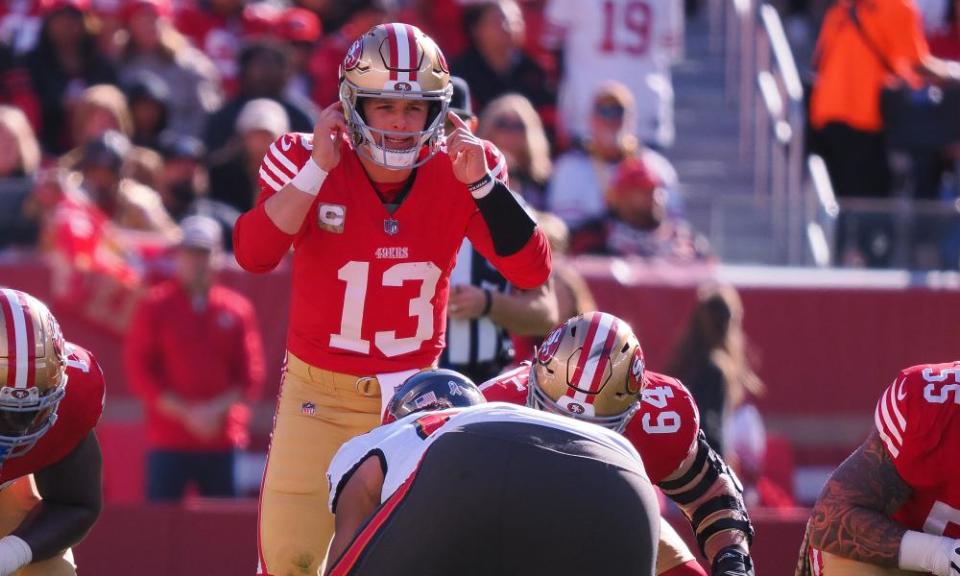 Brock Purdy's San Francisco 49ers at the top of the NFC West