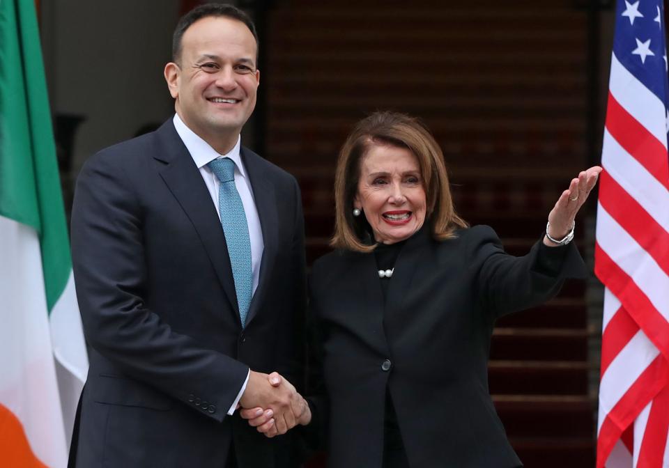 Brexit: Nancy Pelosi says seamless Irish border must not be threatened by UK leaving EU