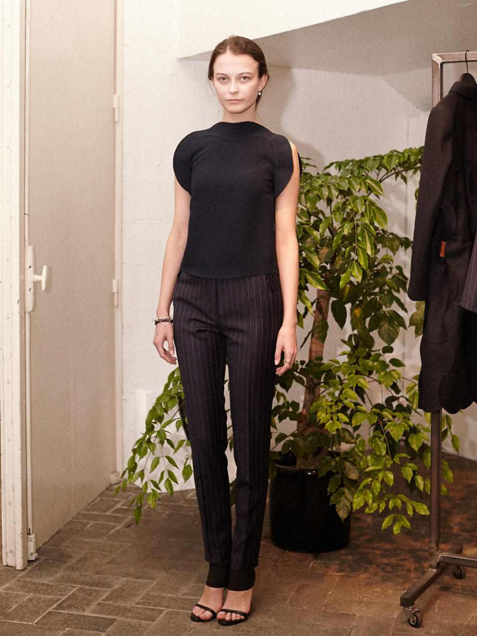 A model wears Coperni Femme.