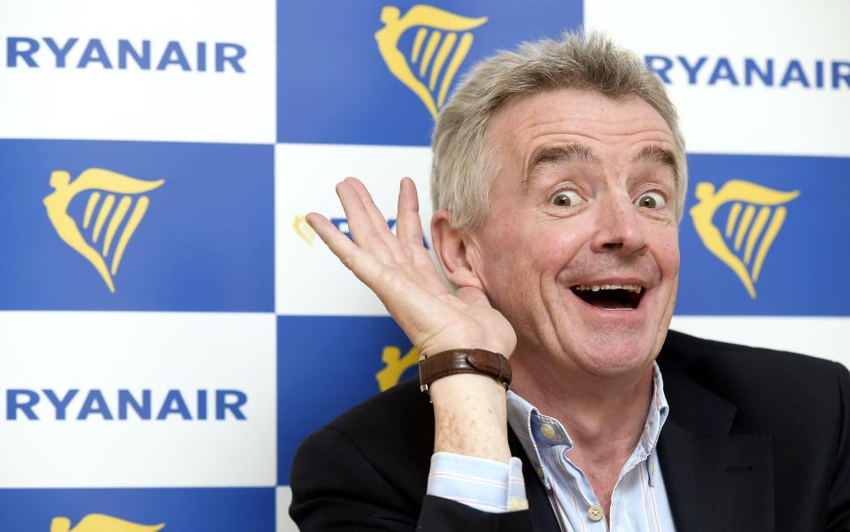 Ryanair chief executive Michael O'Leary