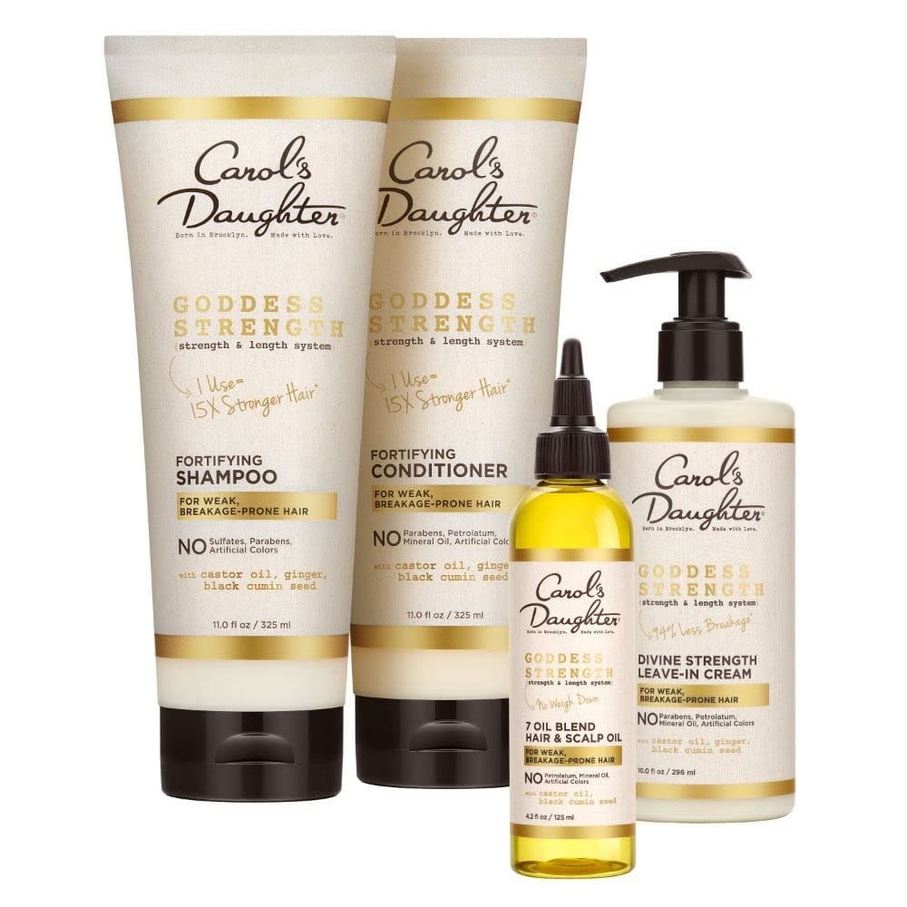 Carol's Daughter Goddess Strength 4 Full Size Products Hair Care Set