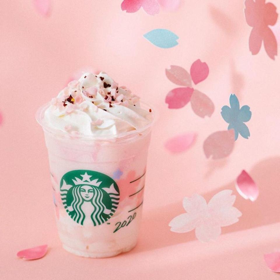 Sakura Milk Pudding Frappuccino — Japan