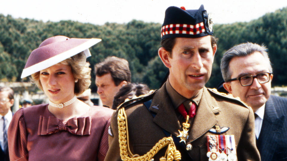 30. April 1985: King Charles and Princess Diana in Italy