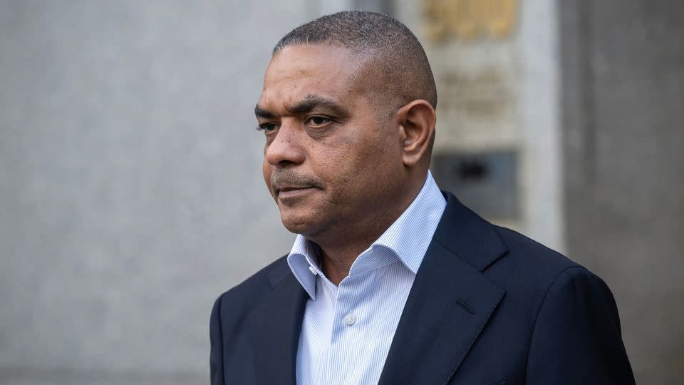 New Jersey businessman Jose Uribe exits federal court in New York City on June 10, 2024. - Victor J. Blue/Bloomberg/Getty Images